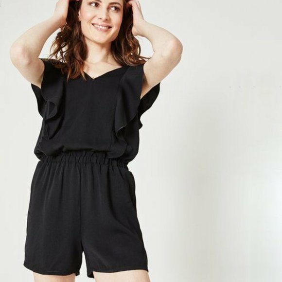 Promod Pants - French Boutique Promod Jumper Short Romper 12